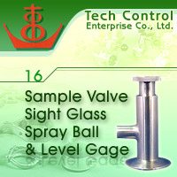 Sample Valve Sight Glass Spray Ball & Level Gage