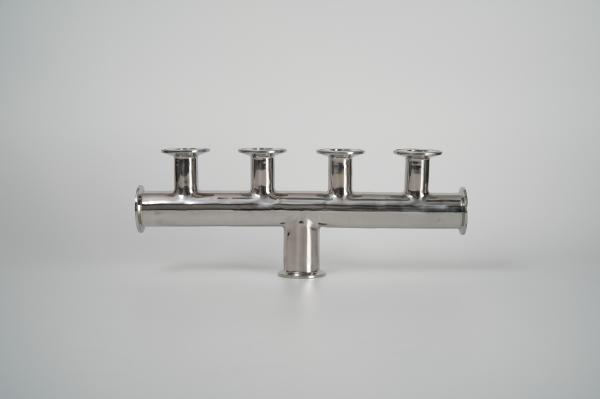 Stainless Steel Sanitary Hygienic Manifold Branch Tube