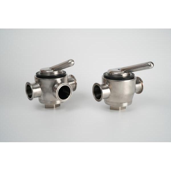 SANITARY HYGIENIC PLUG VALVE with Tri Clamp Ferrule/Weld/3A/IDF/RJT/BSM/DIN/SMS connections/ends, Inox/Stainless Steel - Manual ... 食品/飲料/啤酒/釀造/製酒/牛乳/生技/製藥/化妝品/化工/淨水處理/個人照護/車輛/電子/半導體/食品飲料包裝機械/整廠規劃/整廠設備/廠務系統/衛生級配管工程用閥件 食品衛生級 考克閥 栓塞閥 手動, Tri Clamp Ferrule/Weld/3A/IDF/RJT/BSM/DIN/SMS接口