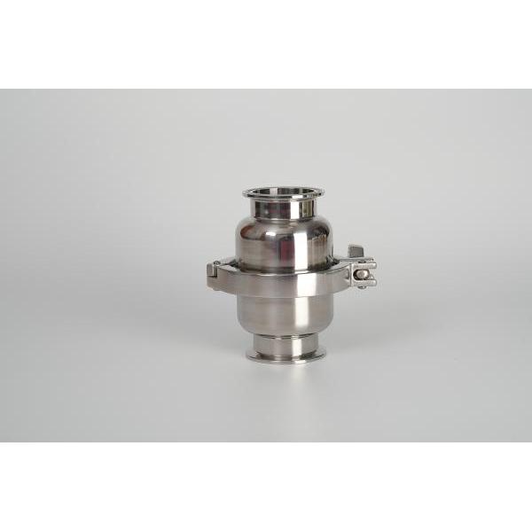 SANITARY HYGIENIC CHECK VALVE, Spring-Return Valve, Non-Return Valve with Tri Clamp Ferrule / Weld / 3A / IDF / RJT / BSM / CIP FLAT FACE / DIN 11851 / SMS 1145 threaded male connections, Inox/Stainless Steel - Manual ... 食品/飲料/啤酒/釀造/製酒/牛乳/生技/製藥/化妝品/化工/淨水處理/個人照護/車輛/電子/半導體/食品飲料包裝機械/整廠規劃/整廠設備/廠務系統/衛生級配管工程用閥件 食品衛生級 逆止閥 止回閥, 手動, Tri Clamp Ferrule / Weld / 3A / IDF / RJT / BSM / CIP FLAT FACE / DIN 11851 / SMS 1145 外牙接口