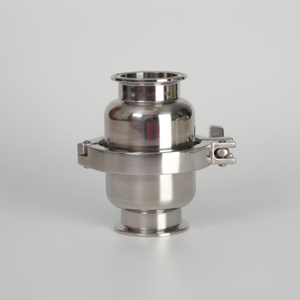 SANITARY HYGIENIC CHECK VALVE, Spring-Return Valve, Non-Return Valve with Tri Clamp Ferrule / Weld / 3A / IDF / RJT / BSM / CIP FLAT FACE / DIN 11851 / SMS 1145 threaded male connections, Inox/Stainless Steel - Manual ... 食品/飲料/啤酒/釀造/製酒/牛乳/生技/製藥/化妝品/化工/淨水處理/個人照護/車輛/電子/半導體/食品飲料包裝機械/整廠規劃/整廠設備/廠務系統/衛生級配管工程用閥件 食品衛生級 逆止閥 止回閥, 手動, Tri Clamp Ferrule / Weld / 3A / IDF / RJT / BSM / CIP FLAT FACE / DIN 11851 / SMS 1145 外牙接口