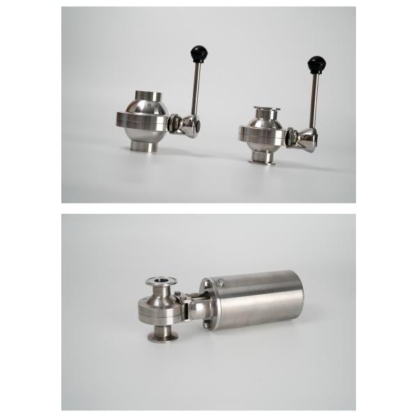 SANITARY HYGIENIC BALL VALVE with Tri Clamp Ferrule/Weld/3A/IDF/RJT/BSM/DIN/SMS connections/ends, Inox/Stainless Steel - Manual, Pneumatic ... 食品/飲料/啤酒/釀造/製酒/牛乳/生技/製藥/化妝品/化工/淨水處理/個人照護/車輛/電子/半導體/食品飲料包裝機械/整廠規劃/整廠設備/廠務系統/衛生級配管工程用閥件 食品衛生級 球閥 手動, 氣動, Tri Clamp Ferrule/Weld/3A/IDF/RJT/BSM/DIN/SMS接口