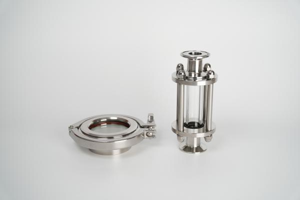 Stainless Steel SANITARY HYGIENIC SIGHT GLASS 食品/飲料/啤酒/釀造/牛乳/製藥/生技/食品飲料包裝機械/整廠規劃/整廠設備/廠務系統/衛生級配管工程用管件 食品衛生級 玻璃視窗