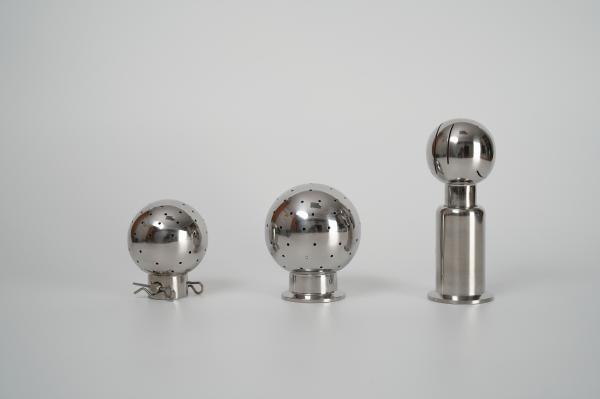 Stainless Steel SANITARY HYGIENIC CIP ROTARY CLEANING SPRAY BALL 食品/飲料/啤酒/釀造/牛乳/製藥/生技/食品飲料機械整廠規劃整廠設備衛生配管工程用管件 Stainless Steel SANITARY HYGIENIC LEVEL GAUGE 食品衛生級 洗淨噴球