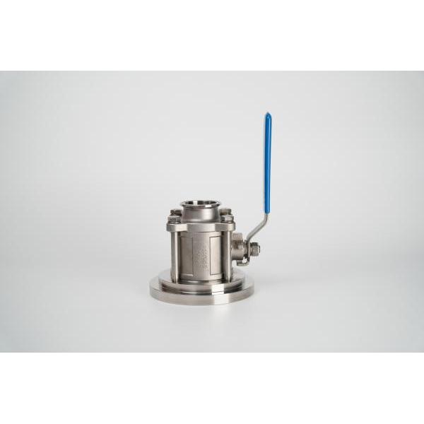 Stainless Steel SANITARY HYGIENIC TANK FLUSH VALVE 食品/飲料/啤酒/釀造/牛乳/製藥/生技/食品飲料機械整廠規劃整廠設備衛生配管工程用 食品衛生級 桶底閥