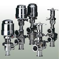 食品衛生級 座閥 361 座閥 ( 手動 / 氣動 ) Stainless Steel Sanitary HYGIENIC 361 DOUBLE SEAT VALVE : 衛生級換向閥 Hygienic DIVERT Valve , 衛生級截止閥 Hygienic SHUT-OFF Valve ... 食品/飲料/啤酒/釀造/製酒/牛乳/生技/製藥/化妝品/化工/淨水處理/個人照護/車輛/電子/半導體/食品飲料包裝機械 整廠規劃 整廠設備 廠務系統 衛生級配管工程用閥件