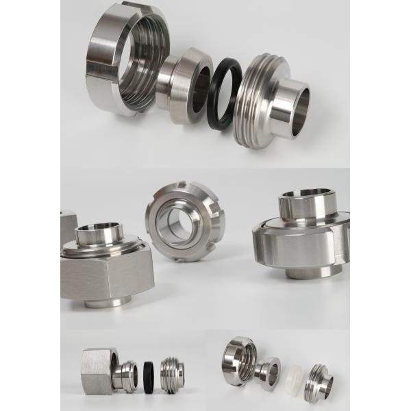 02 3A BEVEL SEAT / IDF / RJT / BSM / CIP FLAT FACE / DIN 11851 / SMS 1145 SANITARY HYGIENIC UNION FITTINGS DAIRY FITTINGS (INOX STAINLESS STEEL) : 3A Bevel Seat Union, IDF Union, RJT/BSM/CIP FLAT FACE Union, DIN 11851 Union, SMS 1145 Union, Male, Liner, Nut, Gasket Seal O-Ring Silicone, EPDM, Viton, Buna-N ...
