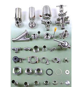 TECH CONTROL ENTERPRISE Co., Ltd. - TAIWAN Manufacturer manufactures Inox Stainless Steel Sanitary HYGIENIC VALVES FITTINGS, Inox Stainless Steel Sanitary HYGIENIC TUBE FITTINGS, Inox Stainless Steel Sanitary HYGIENIC TUBES ASTM A270, inox Stainless Steel Sanitary HYGIENIC CENTRIFUGAL PUMPS for the FOOD, DAIRY, BEVERAGE, PHARMACEUTICAL, BIOTECH, COSMETIC, CHEMICAL, WATER TREATMENT, PERSONAL CARE, AUTOMOBILE, ELECTRONIC, SEMICONDUCTOR and many other industries / CNC Metal Fabrication / CNC Machining / CNC Lathing / CNC Milling / CNC Precision Machining / Metal Products / Metal Spare Parts, @ TAIPEI, TAIWAN, since 1988